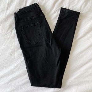 Black FashionNova Skinny Jeans